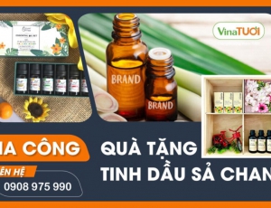 Tiêu chuẩn gia công quà tặng tinh dầu sả chanh