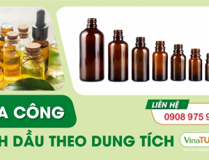 Dung tích đa dạng – gia công tinh dầu theo yêu cầu của bạn