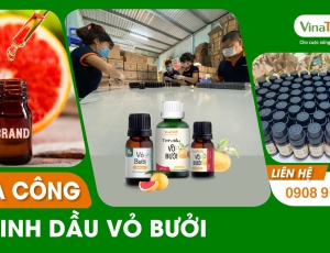 Tạo dấu ấn riêng với tinh dầu vỏ bưởi gia công chất lượng cao