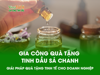 Gia Công Quà Tặng Tinh Dầu Sả Chanh – Giải Pháp Quà Tặng Tinh Tế Cho Doanh Nghiệp