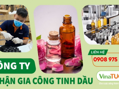 Công ty Vina Tươi nhận gia công tinh dầu - Giải pháp chuyên nghiệp, tối ưu cho doanh nghiệp của bạn