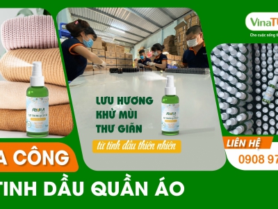 Sáng tạo và hiện đại - gia công tinh dầu quần áo đón đầu xu hướng