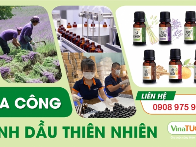 Tinh dầu độc Đáo, gia công chuyên nghiệp: Tạo Nên Thương Hiệu Của Bạn