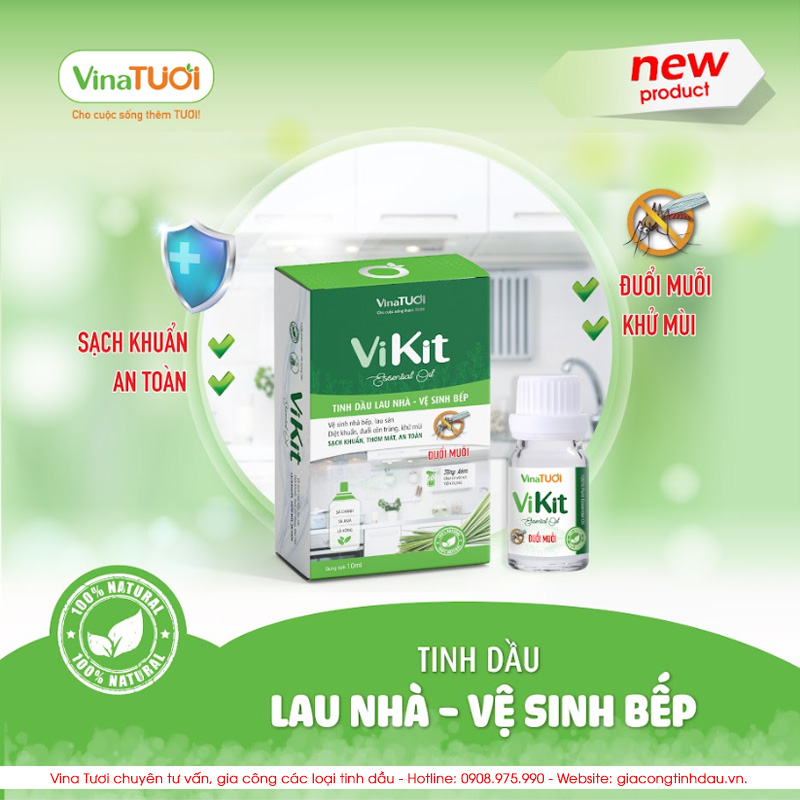 Công ty dịch vụ gia công tinh dầu đuổi muỗi