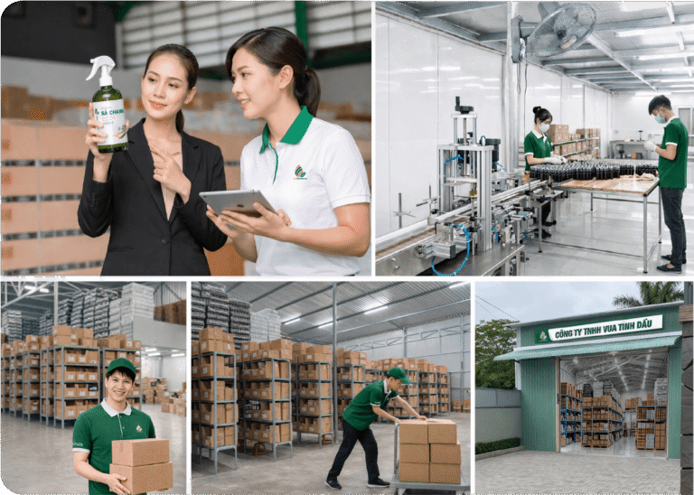 Quy trình gia công tinh dầu
