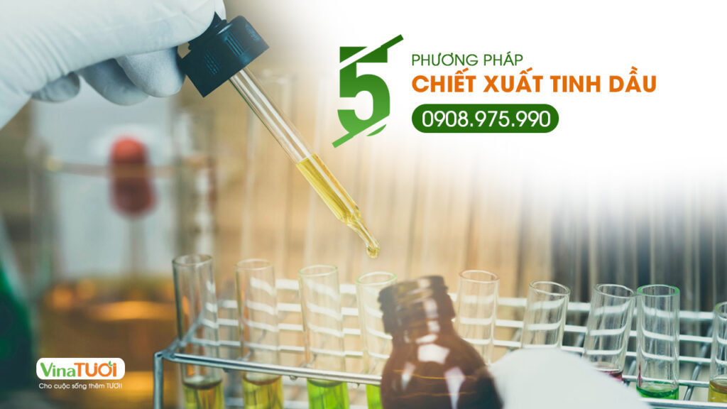 5 phương pháp chiết xuất tinh dầu