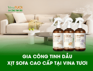 GIA CÔNG TINH DẦU XỊT SOFA CAO CẤP