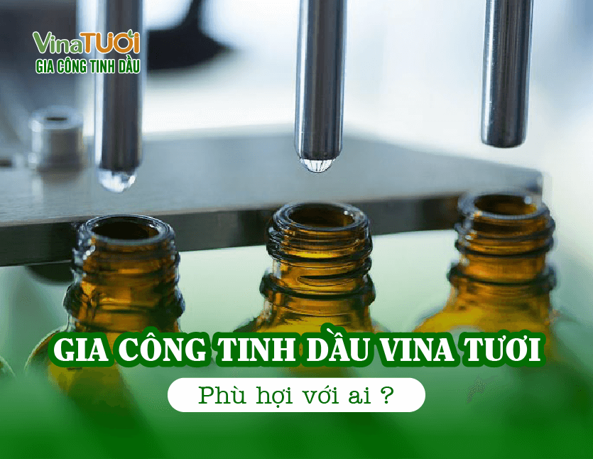 Gia công tinh dầu Vina Tươi phù hợp với ai