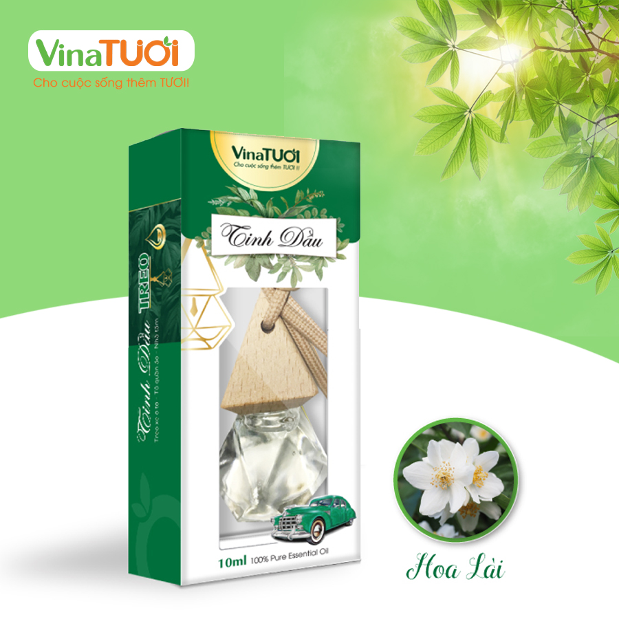 Tinh dầu treo xe hương hoa lài