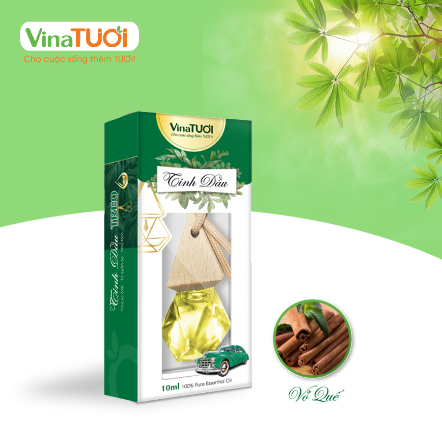 Gia công tinh dầu treo xe hương quế