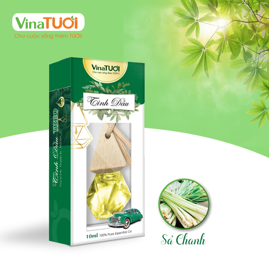 Tinh dầu treo xe hương sả chanh