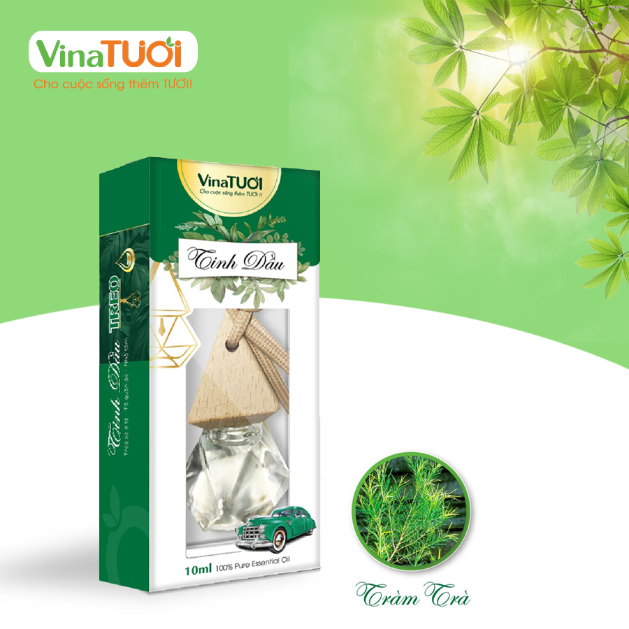 Gia Công Tinh dầu treo xe hương tràm trà