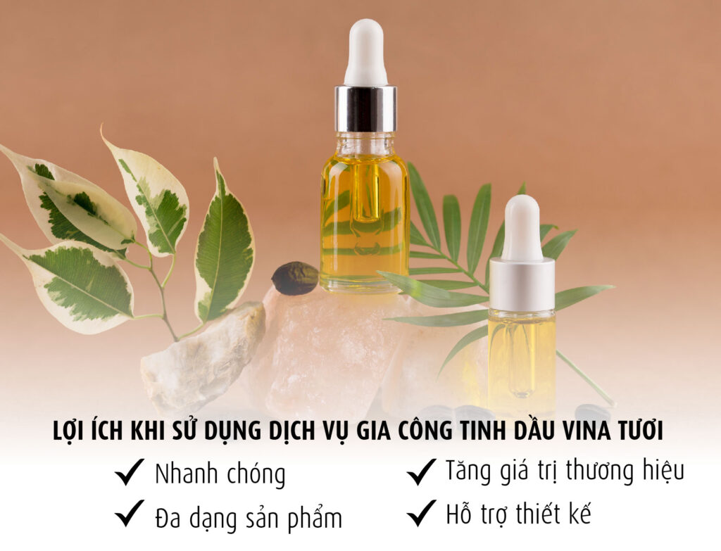 Vina Tươi - Đơn vị gia công tinh dầu 60ml chất lượng hàng đầu