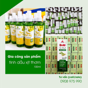 tinh dầu xịt thơm phòng