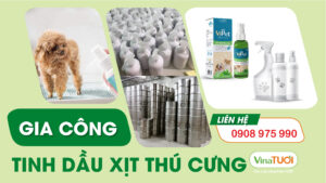 Gia công tinh dầu xịt thơm thú cưng chất lượng cao