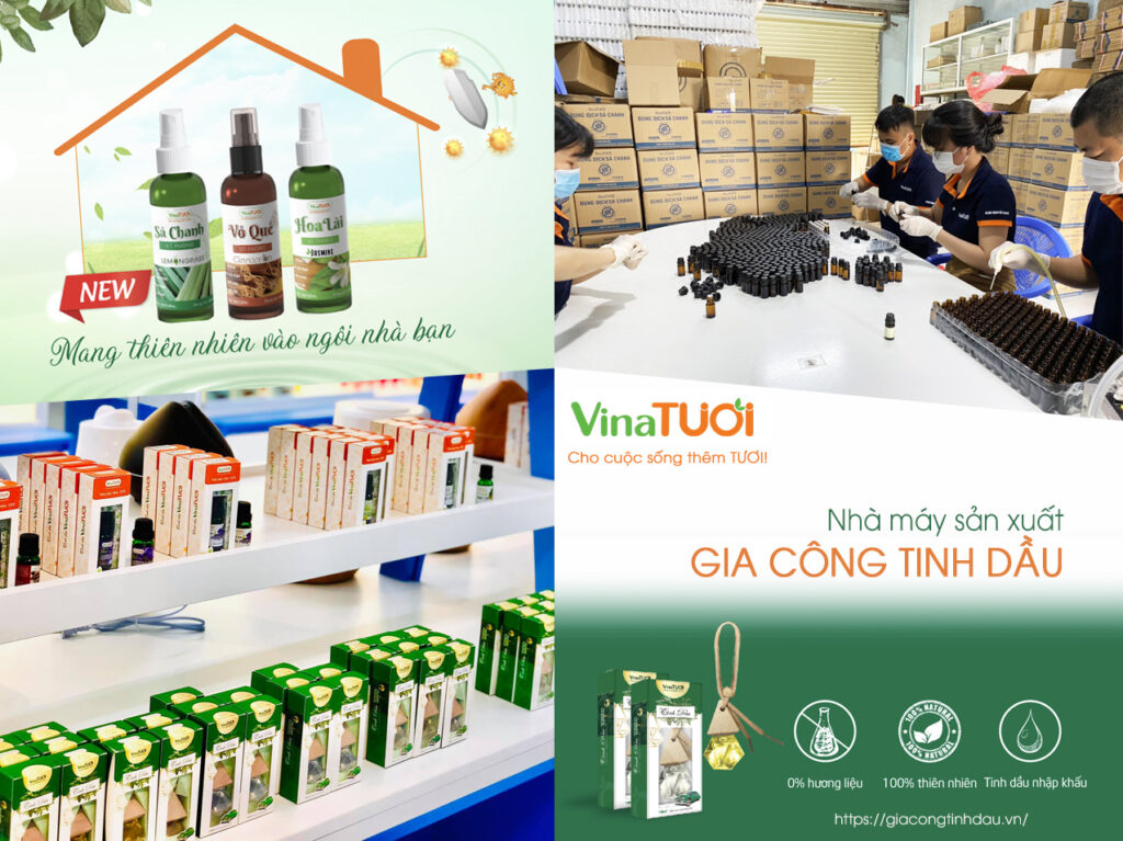 Nhà máy sản xuất tinh dầu