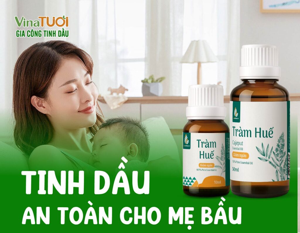 Tinh dầu an toàn cho mẹ bầu