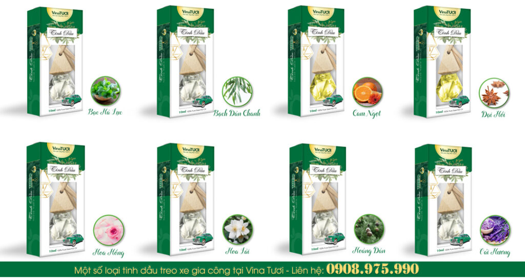 Thị trường kinh doanh tinh dầu Vina Tươi