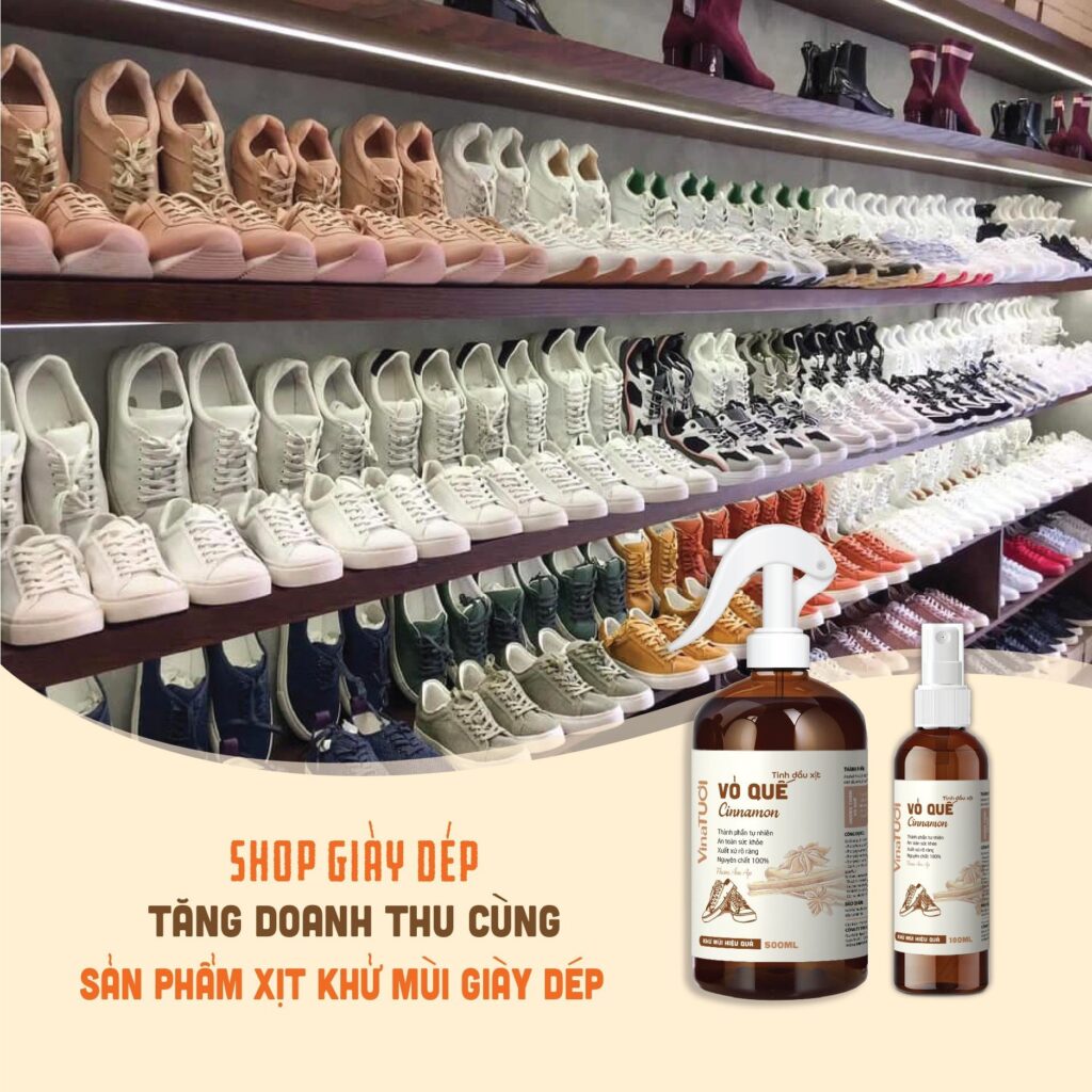 Tinh dầu xịt thơm giày dép