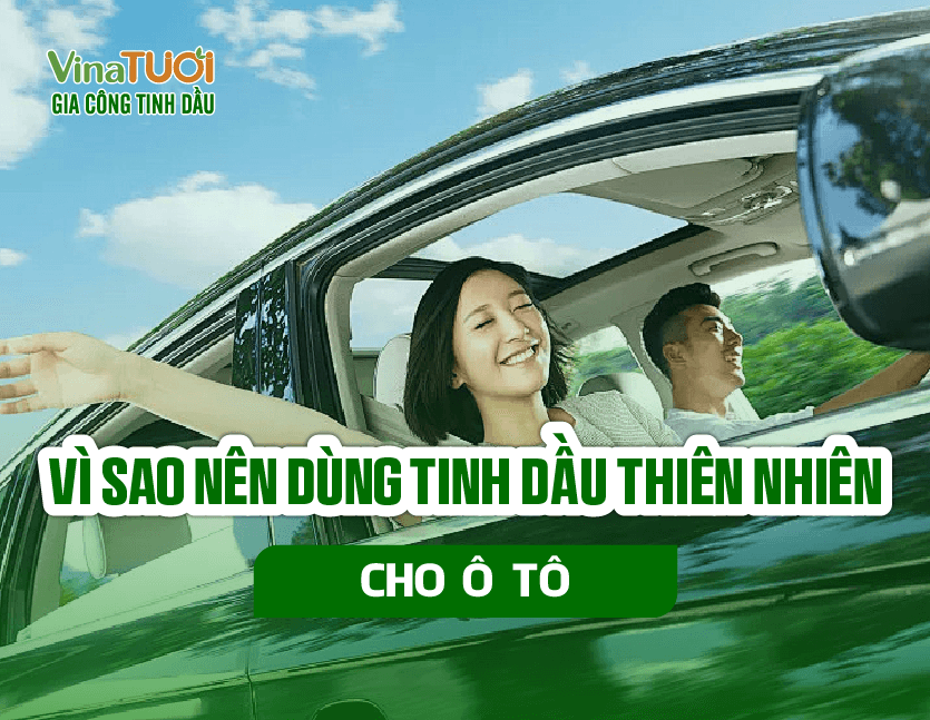 Vì Sao Dùng Tinh Dầu Thiên Nhiên Cho Ô Tô