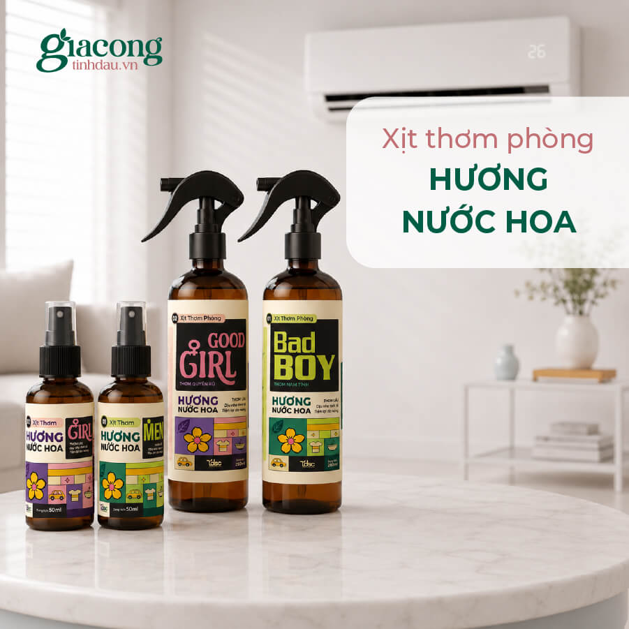 Dự án gia công xịt phòng nước hoa TDSC phát triển thương hiệu riêng
