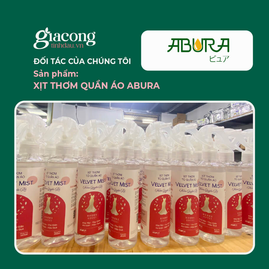 Nhu cầu khách hàng khi gia công xịt thơm quần áo thương hiệu ABURA